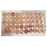 (50) 2025 Lincoln Pennies