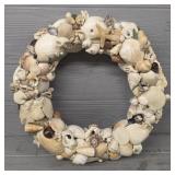 Handmade Seashell Wreath