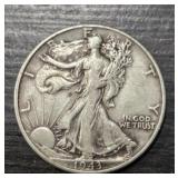 1943-P Walking Liberty Half Dollar
