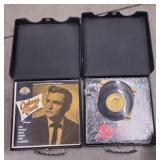 Assortment of Johnny Cash Vinyl Records