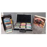 Variety of Vintage Cassette Music Tapes