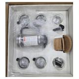 Boodum Drink Pitcher w/ Cups & Coasters