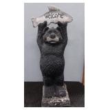 Welcome Bear Statue