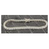 Gold Tennis Bracelet