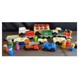 Vintage Fisher Price Little People & Vehicles