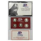 2004 US Mint 5-Coin Silver Proof Set OGP & COA