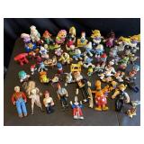 Huge Vintage Cartoon Toy Figures Collection