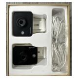 (2) Zmodo Mini WiFi Cameras with Cords