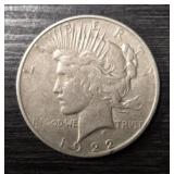 1922-D Peace Dollar