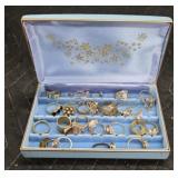 Assortment of Womens Gold Fashion Rings