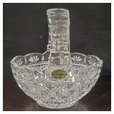 Lead Crystal Basket