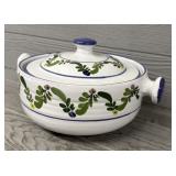 Vintage Ceramic Casserole Dish w/ Lid