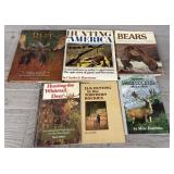 (6) Deer & Bear Hunting Books