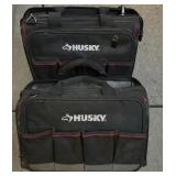 (2) Husky Tool Bags