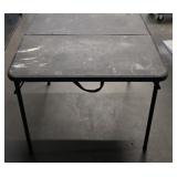 Black Fold Up Table