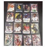 (16) NFL Autographed Rookie Cards