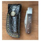 2-Blade Folding Knife w/ Sheath #3