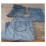 (3) Pairs of Blue Jeans