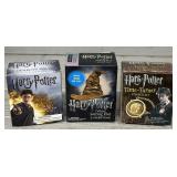 (3) Harry Potter Collectibles with Stickers Books
