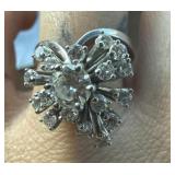 18K Solid Gold & Diamonds .40 Carat Ring