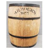 Armour's 1877 Wood Barrel