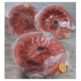 (3) Silicone Bund Pans