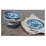 (5) Japanese Bowls & Plates
