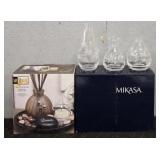 Mikasa Posy Vases & Fragrance Candle Tray