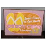 Large Metal Sign