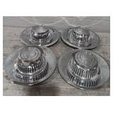 (4) Corvette Rally Derby Caps