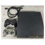 PS3 Console w/ (2) Controllers & Cord
