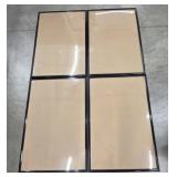 (4) Large Picture Frames