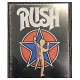Metal 'RUSH' Sign