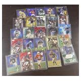 (50) Serial Numbered Football Cards