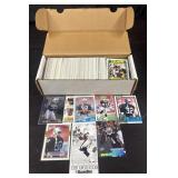 Box Of Oakland Raiders Football Cards