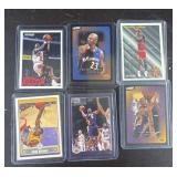 (6) Michael Jordan/Kobe Bryant Cards
