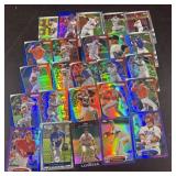 (50) Baseball Refractor & Prism Cards