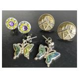 (3) Beautiful Pairs of Ladies Earrings