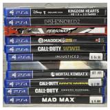(11) Various PS4 Games