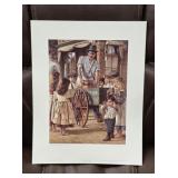 1940 Jim Daily 'The Immigrant Spirit' Lithograph