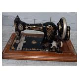 Vintage Triumph Sewing Machine w/Key