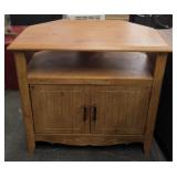 Wood Corner Side Stand