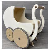 Wooden Montessori Style Baby Stroller