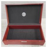 Maple Wood Bank Note Storage Box