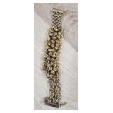 3-Strand Rhinestone Bracelet