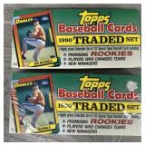 (2) Sets Topps 1990 Traded Baseball Cards