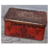 Vintage Cut Plug Tin