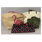(3) Tote Bags
