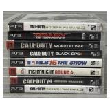 (9) Various PS3 Games