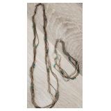 Liquid Silver Native Necklace & Bracelet